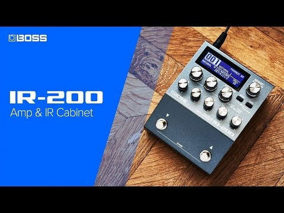 【送料込み】Boss IR-200 AMP&CABINET PROCESSOR Boss IR-200 Amp & Cabinet Processor - The Music Den