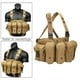 thumbnail image 5 of Bolso de hombro frontal ajustable con correa para el pecho, bolso funcional para uso urbano marrón, 5 of 9