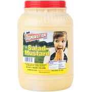 Admiration Yellow Mustard 1 Gallon Containers - 4/Case