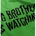 thumbnail image 5 of Big Brother is Watching Funny Lil Bro Toddler Boy Girl T Shirt Infant Toddler Brisco Brands 3T, 5 of 6