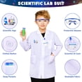 thumbnail image 3 of Kit científico Kuovei 120 experimentos de laboratorio científico con disfraz para mayores de 6, 3 of 7