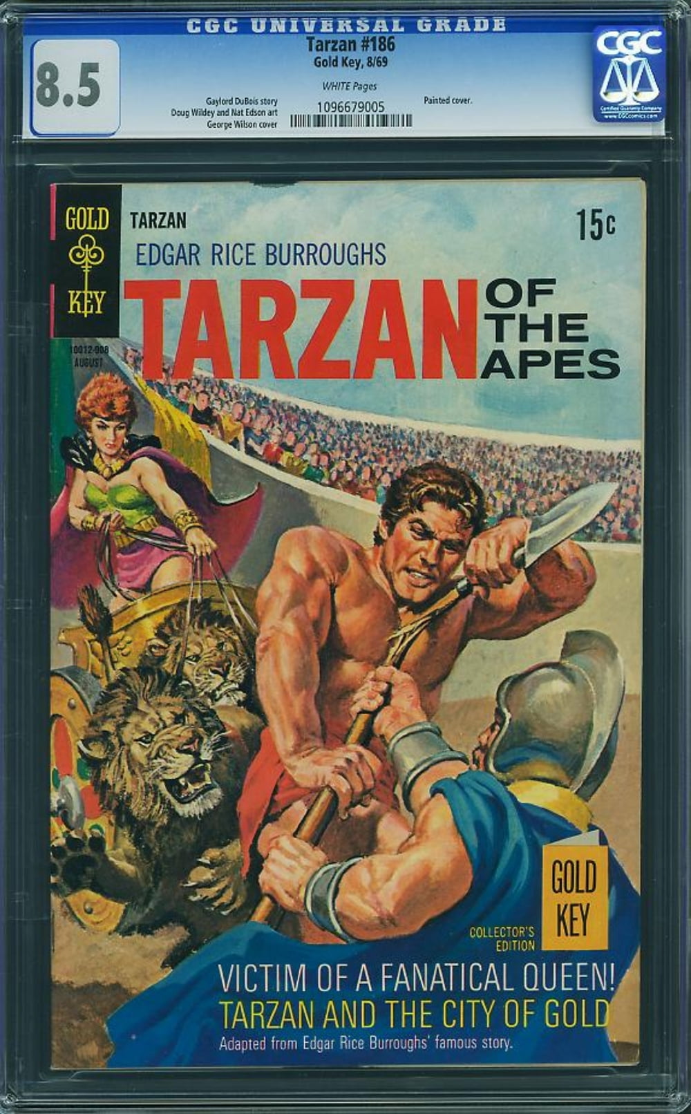 Cover of Tarzan #186