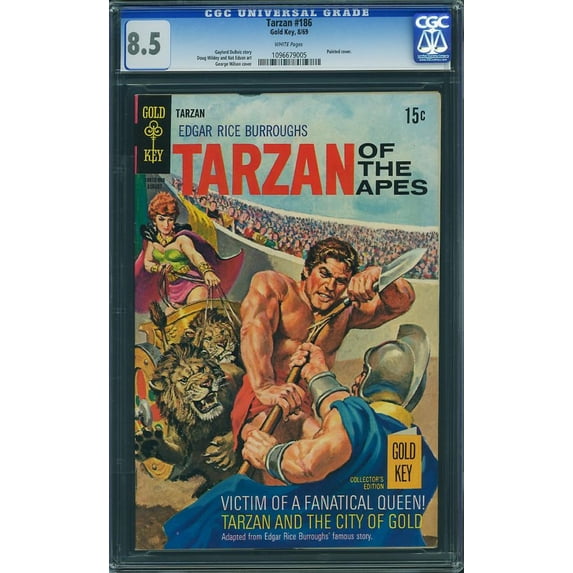 Tarzan #186 - CGC 8.5 Comic Book