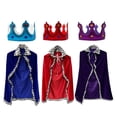 thumbnail image 1 of Disfraz de Halloween BLESIY 3 Uds King Robe, 1 of 8