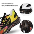 thumbnail image 7 of Colorful Flowers Spring Walking Shoes for Men Woman Lightweight Tennis Fashion Elastic Sports Shoes Cushion Basketball Shoes, 7 of 7
