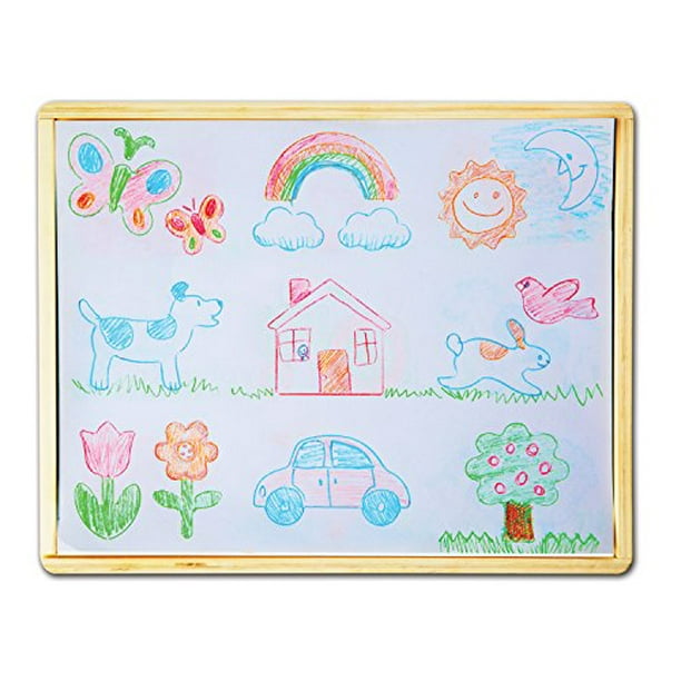 Melissa Doug Wooden Stencil Set With 27 Themed Stencils and 4