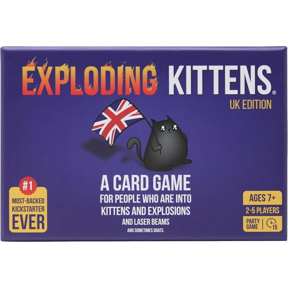 Exploding Kittens UK Edition - UK Exclusive