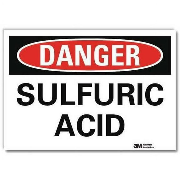 Lyle Danger Sign,10inx14in,Reflctv Sheeting U3-1997-RD_14X10