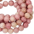 thumbnail image 5 of 1Box 120 Pcs Natural Stone Beads 6mm Pink Rhodonite Beads Gemstone Round Loose Beads for Bracelet Necklace Jewelry Making, 5 of 8
