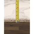 thumbnail image 1 of Pasargad Home PVCSK-03 5x8 5 x 8 ft. Edgy Collection Hand-Tufted Silk & Wool Rectangle Area Rug, Ivory, 1 of 1