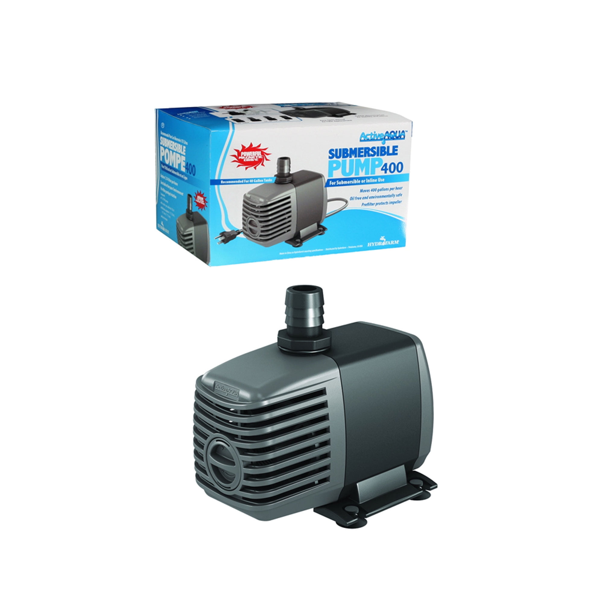 Hydrofarm AAPW400 Active Aqua 400 GPH 