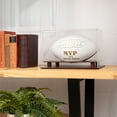 thumbnail image 5 of DECOMIL- Football Display Case 4 Sides Visible UV Protection, Cherry Finish, 5 of 6