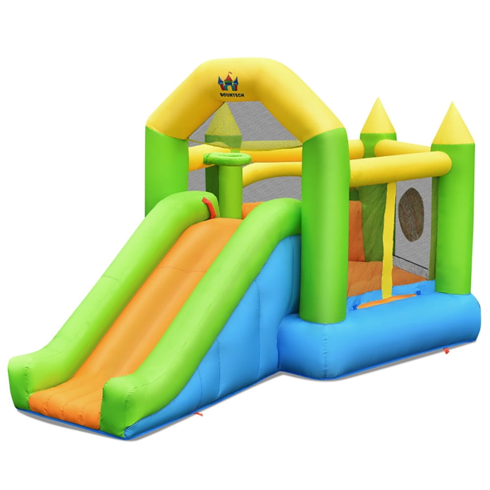 Aimee Lii Inflatable Ball Game Bounce House Without Blower, Playhouse for Kids Outdoor