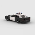 thumbnail image 6 of 1993 Intercept Police Cars MOC Vehicle SWAT Patrol Building Blocks City Speed Champions Crown Victoria Model Technique Kids Toys NEW, 6 of 7
