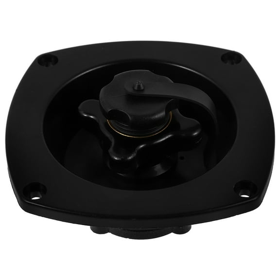 FRCOLOR  Trailer Water Fill Inlet Rv with Check Valve Connection Black