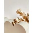 thumbnail image 2 of Handmade Two-Tone Spinner Ring for Women – Gold & Silver Fidget Ring, Anxiety Relief Meditation Band, Boho Statement Jewelry, Unique Gift for Her on Sale Ring Size- 11, 2 of 10