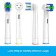 thumbnail image 6 of Toothbrush Replacement Heads, Compatible with Oral B Braun Replacement Brush Heads, 12 Pcs Professional Electric Brush Heads for Oral B Replacement Heads Refill, White, 6 of 6