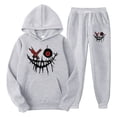 thumbnail image 1 of MKLEKYY Pull Squelette Homme et Femme Costume de Sport Automne et Hiver Pull à Capuche avec Franges, 1 of 1