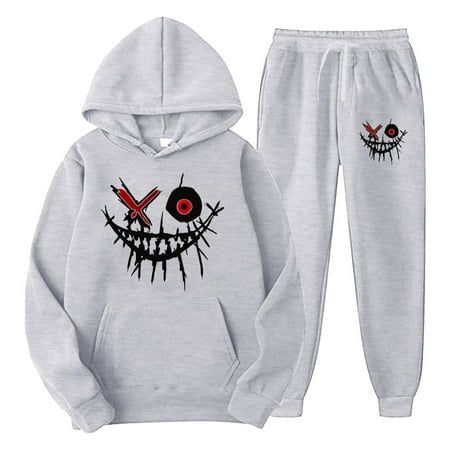 MKLEKYY Pull Squelette Homme et Femme Costume de Sport Automne et Hiver Pull à Capuche avec Franges