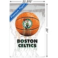 thumbnail image 3 of NBA Boston Celtics - Drip Ball 20 Wall Poster, 22.375" x 34", 3 of 3