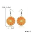 thumbnail image 2 of Kcodviy Cute Feminine Fruit Earrings Multi Piece Set Funny Kawaii Lemon Earrings Funky Novelty Food Earrings Strange Watermelon Dangle Earrings Funny Earrings For Teenage s Cute Hoop Earrings Cute, 2 of 3