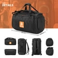 thumbnail image 6 of Speaker Bag Rugged Speaker Bag Carry Case Compatible with JBL Party Box Series, Portable Speaker Carry Tote Bag Backpack (for JBL Partybox 120 Bag), 6 of 7