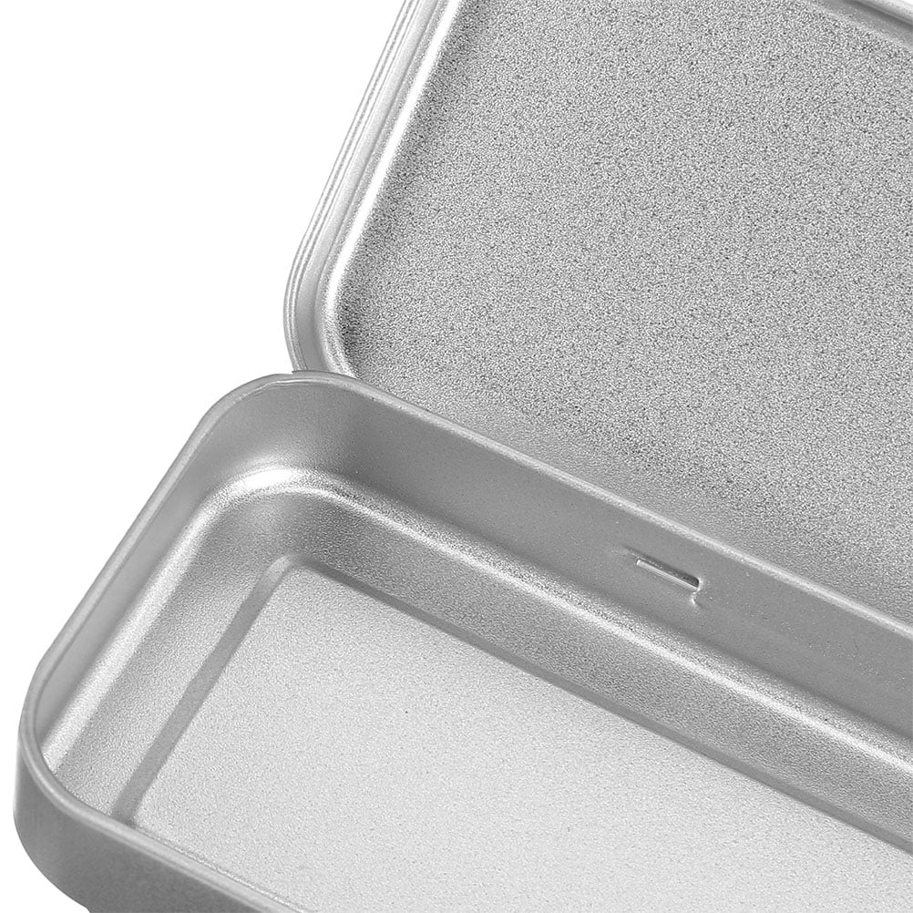 Masteelf 4-Pack Metal Pencil Cases for Students, Tinplate Storage Box, , 20.5 x 6 x 2 cm