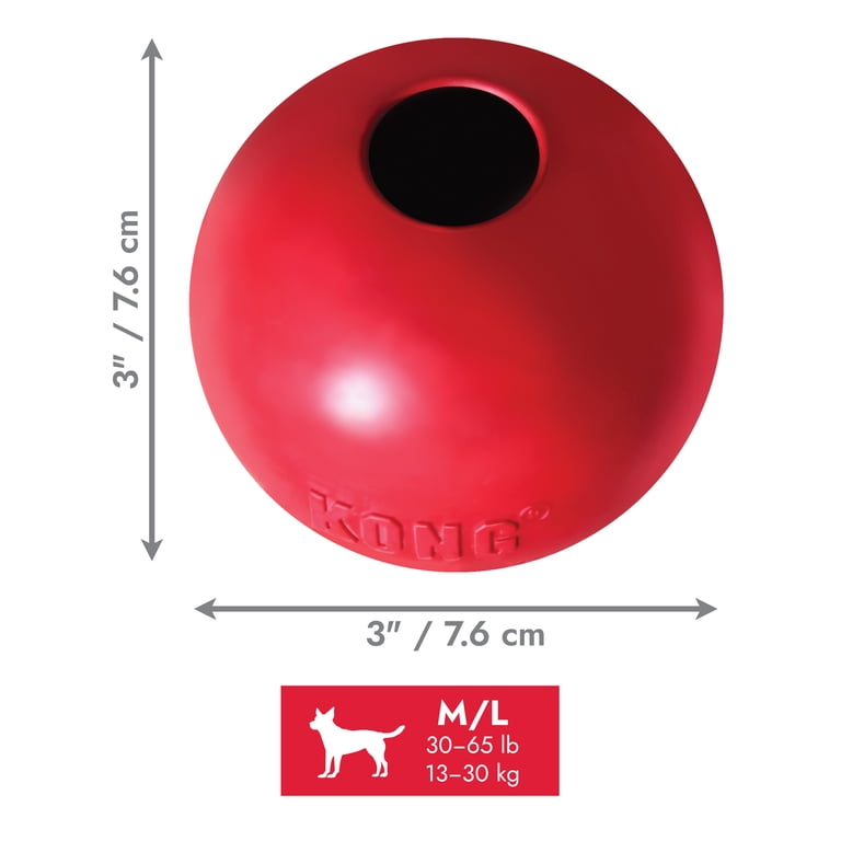 KONG Ball Puncture Resistant Dog Toy, Medium/Large photo 4