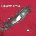 thumbnail image 3 of CafePress - I Need My Space Dark T Shirt - Men's Classic Graphic Cotton T-Shirt, 3 of 4