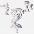 thumbnail image 4 of 2026 New Drippy Ghost Pedestal, 7.1 Inch Candle Holder for 3-wick, Candle Holder for Halloween Fall Decor Indoor, Unique Christmas Halloween Decorations Ghost Halloween Decorations Indoor, 4 of 8