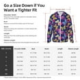 thumbnail image 5 of Lsque Paint Butterflies UPF 50+ Lightweight Sun Protection Men's Women's Long Sleeve Shirt, Hoodie Performance -XX-Large, 5 of 9
