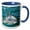 Blue/White, variant on 3drose, Mexico, Midriff, Bahia De Los Angeles, Whale Shark - Sa13 Tdr0020 - Trish Drury, 11oz Mug