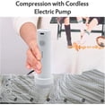 thumbnail image 6 of Cordless Travel Vacuum Storage Compression Bag Set, Vacuum Travel Bags with Rechargeable USB Pump, for Luggage Space Saving, 6 of 9