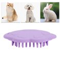 thumbnail image 6 of Unique Bargains 1 Pc Durable Round Head Pet Grooming Bath for Dog for Cat 3.54"x3.54"x0.79" Purple, 6 of 6