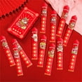 thumbnail image 5 of Anuirheih 2024 Dragon Year Lottery Red Envelope 12 Boxed Lottery Red Envelopes for Wedding New Year's Eve Money Gift Envelopes for Cash(Red), 5 of 9