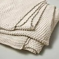 thumbnail image 2 of Full/Queen Chunky Knit Bed Blanket Natural - Casaluna, 2 of 3