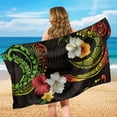 thumbnail image 6 of XYZCANDO Car Seat Cover with Hibiscus Pattern Print, Car Seat Protector for Post Workout and Beach Trips, Soft Breathable Terry Cloth Accessory, 6 of 11