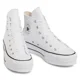 thumbnail image 4 of Tenis CONVERSE Chuck Taylor All Star Plataforma de Piel Blanco 24.5 cm, 4 of 5