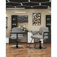 thumbnail image 5 of Towning Heavy Duty Hydraulic Pump 360° Swivel Barber Salon Chair Hair Styling (Gray), 5 of 7