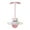 Pink, variant on SPOORYYO Jumping Ball Toy for Entertaining Exercise with Colorful LED Lights for Indoor and Outdoor Fun Easy Assembly for All Ages