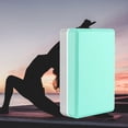 thumbnail image 3 of Bloque de Yoga EVA Gimnasio para Fitness Pilates Ejercicio Gris Claro + Bloque de Yoga Sunnimix bloque de yoga, 3 of 8