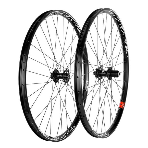 MTB Wheelset 2627.529 Inch Mountain Wide Rim Wheel Set Front & Back Wheels with Hub 6 Pawls