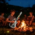 thumbnail image 4 of Stringless Electronic Guitar for Kids – Bluetooth Kids Guitar Musical Toy with LED Light Strip, Novice-Friendly, 3+ Ages, Black, Birthday Gift for Boys Girls Music Lovers, 4 of 6