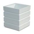 thumbnail image 3 of Mayne Freeport Patio Planter 18x18 - White, 3 of 5