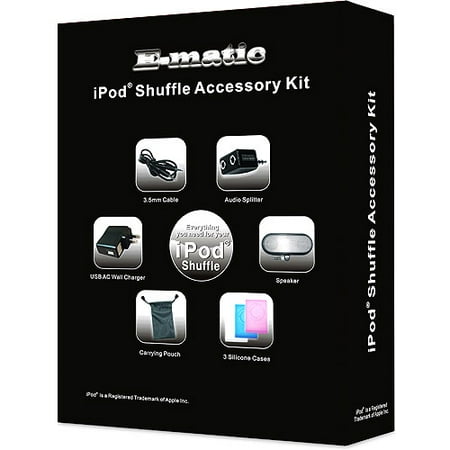 Ematic Accessory Kit for iPod shuffle