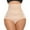 2- Beige, variant on MANIFIQUE Tummy Control Body Shaper Shorts - High Waist Thigh Slimmer Panties Shapewear