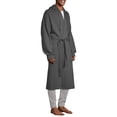 thumbnail image 4 of Hanes Men's 1901 Athletic Fleece Hooded Robe, 4 of 6