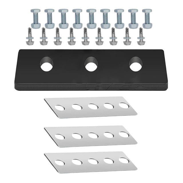 Kit de para quitanieves, práctico, resistente al desgaste, de alto rendimiento, piezas resistentes, repuesto para reparación profesional , Línea De Caucho De 5 Línea de caucho de 5 capas