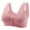 Rose Gold, variant on Daisy Bras for Older Women Push Up Sports Bra Front Closure Bras No Underwire Breathable Bras for Women 2024(Z06-Black,36）