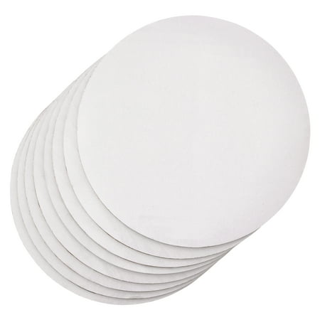 12 Packs: 8 ct. (96 total) White Mini Round Cake Boards by Celebrate It